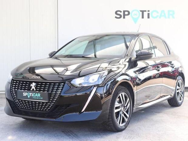 Noir Utilisé 2023 Peugeot 208 Allure Citadine | 16 900 € (Prix juste) - Image 1/4