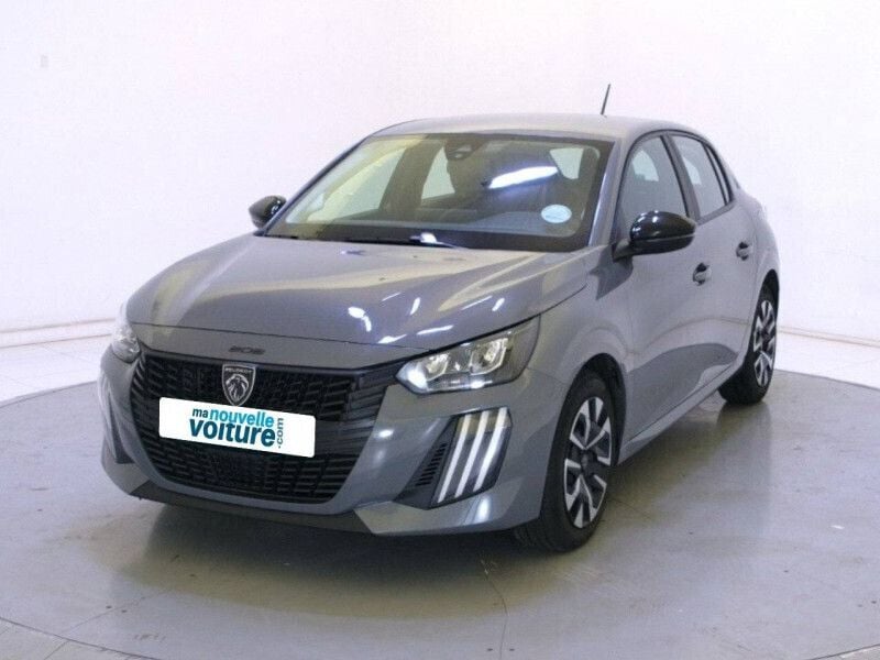 Gris Utilisé 2024 Peugeot 208 Active Citadine | 15 490 € (Prix juste) - Image 1/4