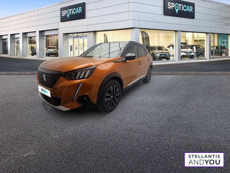 Orange Utilisé 2021 Peugeot 2008 GT SUV | 18 190 € (Prix juste) - Image 1/4