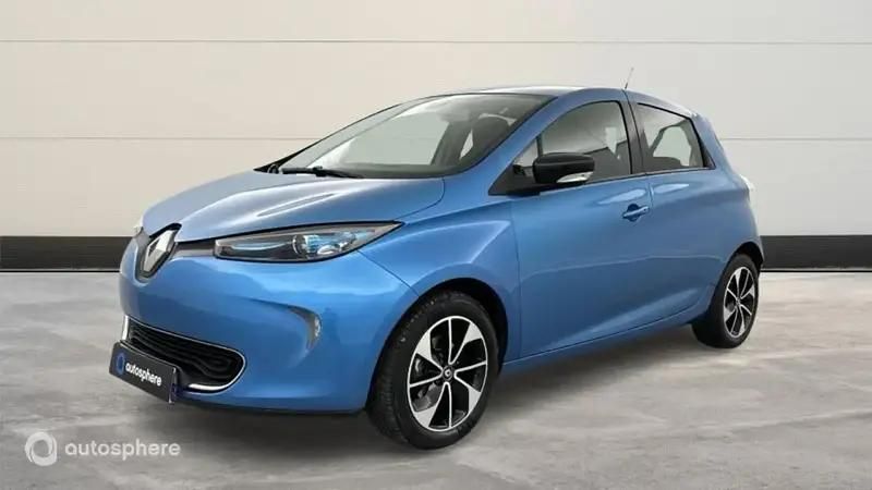 Bleu Utilisé 2018 Renault Zoe Intens Citadine | 6 999 € (Prix juste) - Image 1/4