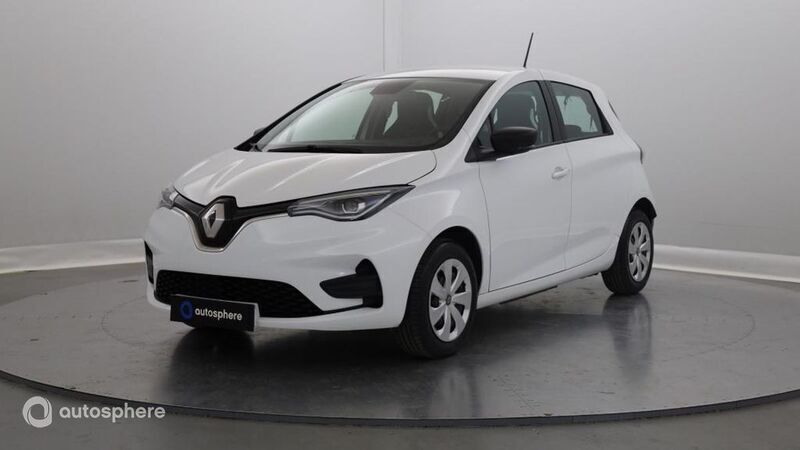 Blanc Utilisé 2021 Renault Zoe Life Citadine | 15 299 € (Prix juste) - Image 1/4