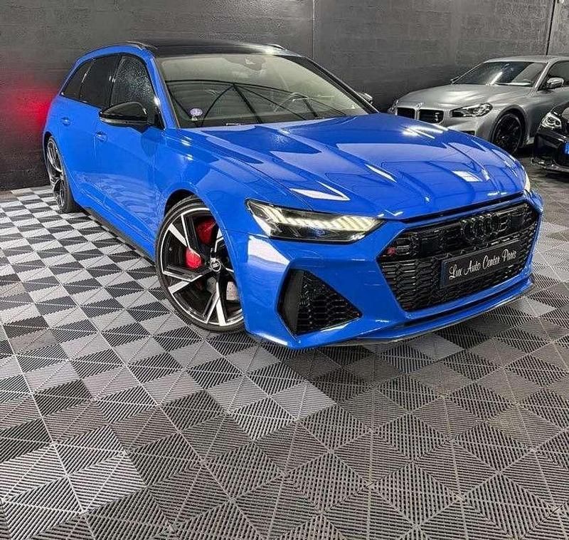 Occasion Audi RS6 Exclusive 601 ch (442 kW) 2021 Bleu Break
