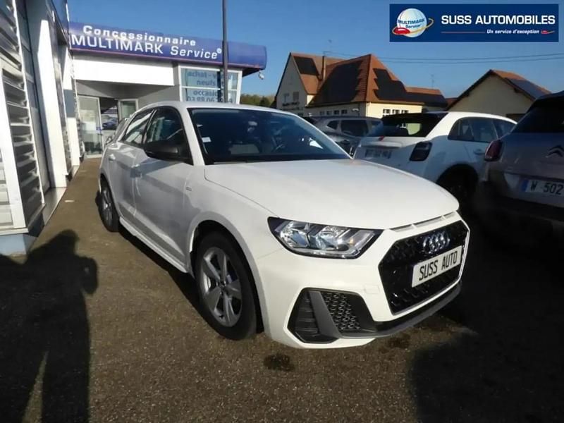 Blanc Utilisé 2019 Audi A1 Advanced Citadine | 18 990 € (Prix juste) - Image 1/4