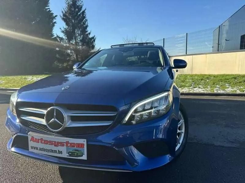 Bleu Occasion 2019 Mercedes C180 Berline | 22 950 € (Bon prix) - Image 1/4