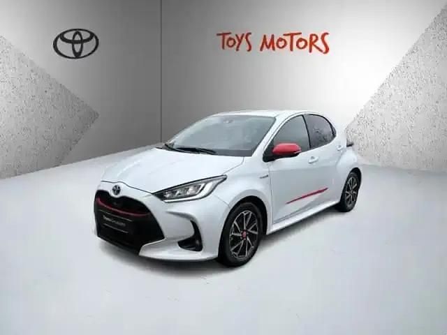 Occasion Toyota Yaris Hybrid Design 2021 Blanc Citadine
