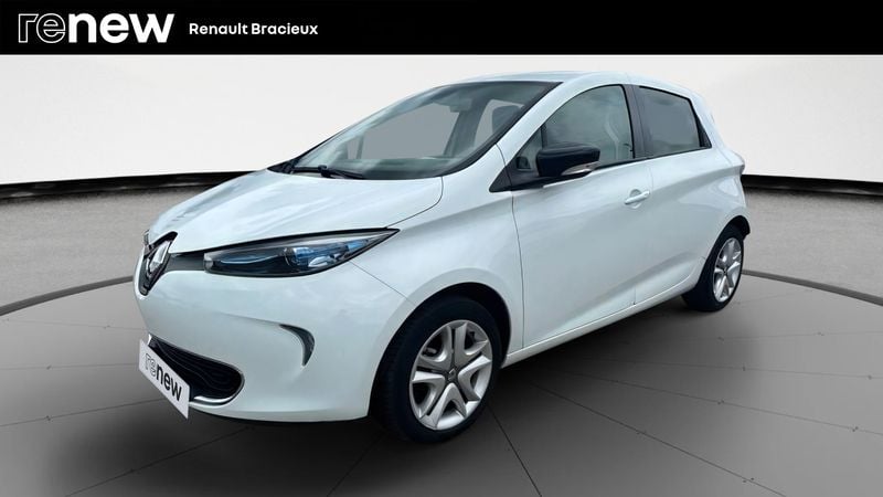 Blanc Utilisé 2018 Renault Zoe Zen Citadine | 8 990 € (Prix juste) - Image 1/4