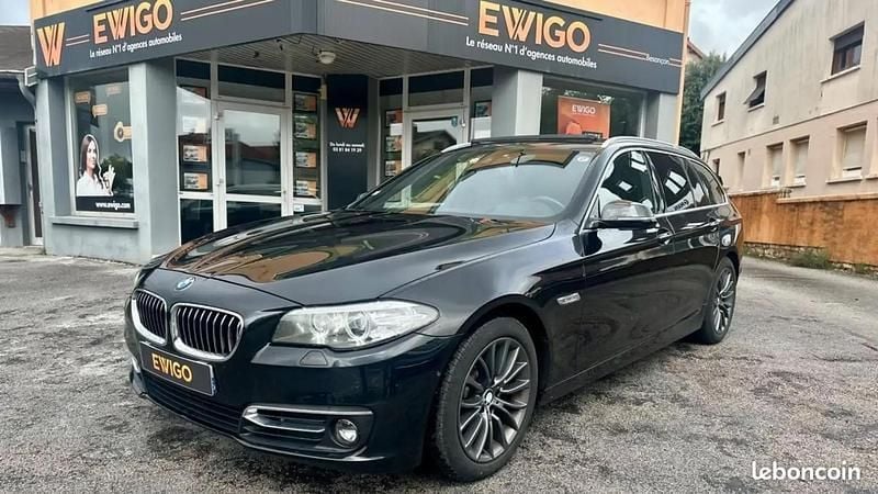 Noir Utilisé 2014 BMW 520 Luxury Line Break | 14 490 € (Super prix) - Image 1/4