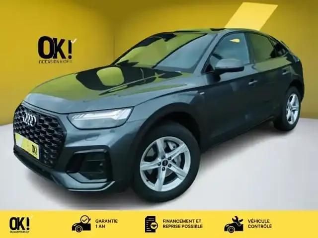 Gris Utilisé 2022 Audi Q5 Sportback S-Line SUV | 45 490 € (Bon prix) - Image 1/4