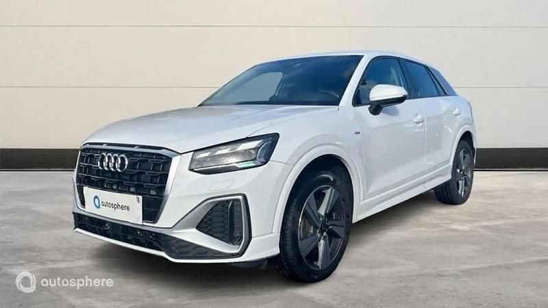 Blanc Occasion 2022 Audi Q2 S-Line SUV | 27 799 € (Prix juste) - Image 1/4