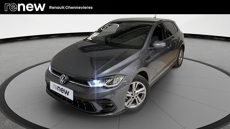 Gris Utilisé 2024 VW Polo R-line Citadine | 21 900 € (Prix cher) - Image 1/4