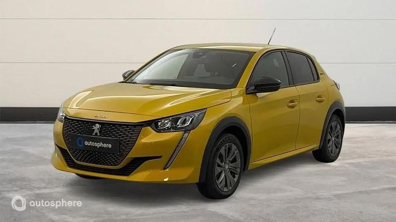 Jaune Utilisé 2023 Peugeot e-208 Style Citadine | 16 499 € (Bon prix) - Image 1/4