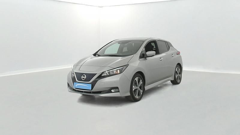 Gris Utilisé 2021 Nissan Leaf N-Connecta Citadine | 13 990 € (Prix juste) - Image 1/4