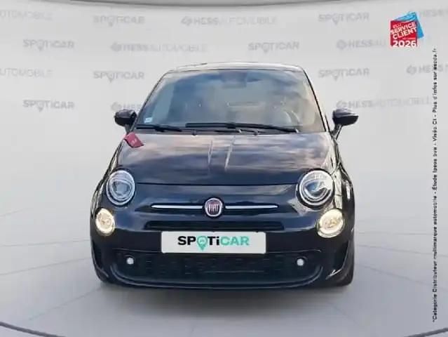 Noir Occasion 2021 Fiat 500 S Berline | 12 499 € (Prix juste) - Image 1/3