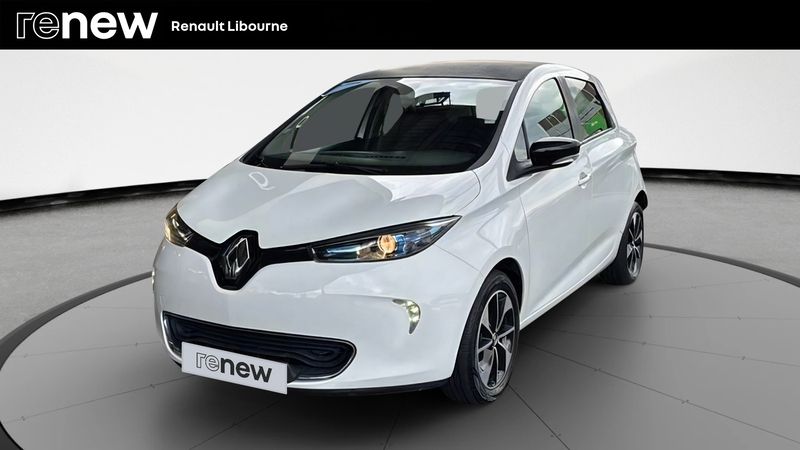 Blanc Utilisé 2018 Renault Zoe Intens Citadine | 6 950 € (Prix juste) - Image 1/4