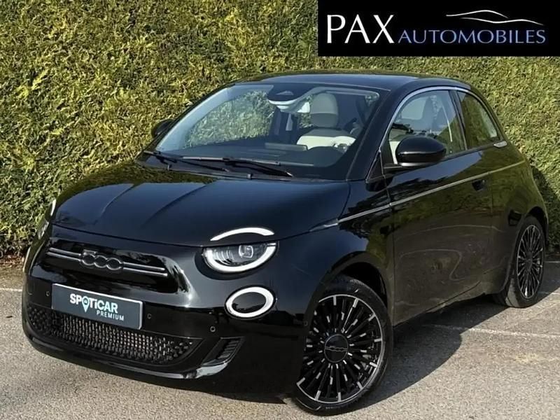 Noir Utilisé 2023 Fiat 500e La Prima Berline | 22 500 € (Prix cher) - Image 1/4