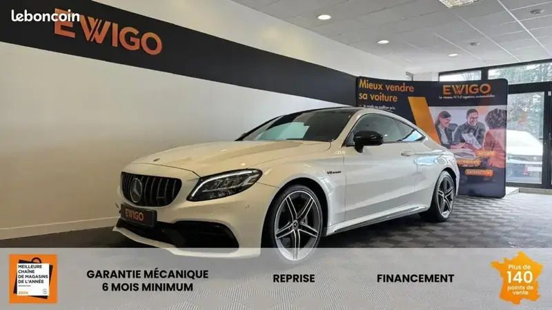 Blanc Utilisé 2019 Mercedes C63 AMG AMG Coupé | 59 990 € (Super prix) - Image 1/4