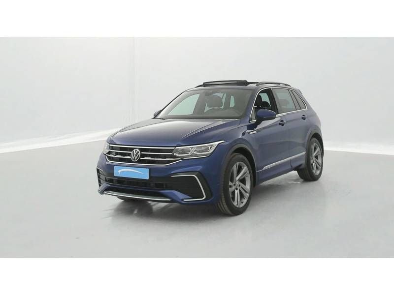 Occasion VW Tiguan R-line 150 ch (110 kW) 2022 Bleu SUV
