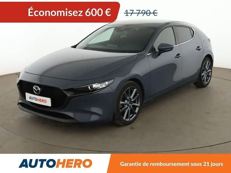 Gris Occasion 2019 Mazda 3 Style Berline | 17 190 € (Prix juste) - Image 1/2