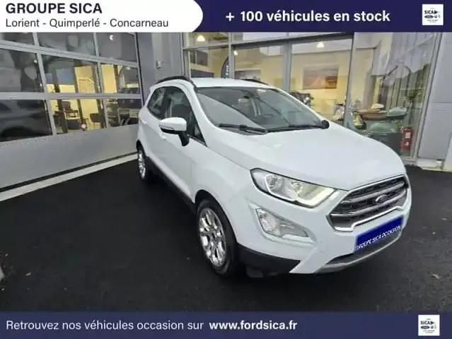 Occasion Ford Ecosport Titanium 2021 Blanc glacier SUV