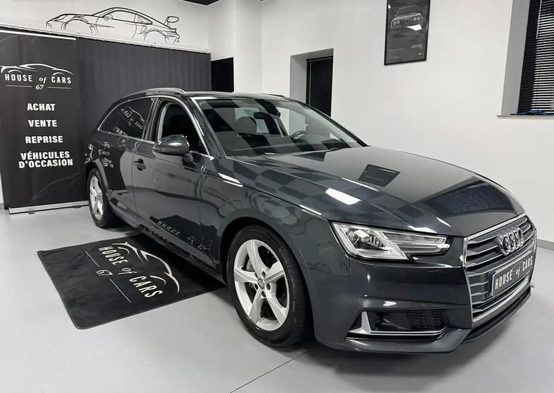 Gris Occasion 2019 Audi A4 Break | 17 980 € (Bon prix) - Image 1/4