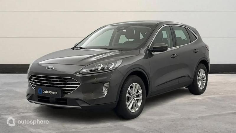Gris Utilisé 2020 Ford Kuga Titanium SUV | 20 499 € (Prix assez cher) - Image 1/4