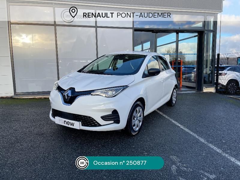Blanc Occasion 2022 Renault Zoe Equilibre Citadine | 16 990 € (Prix assez cher) - Image 1/4