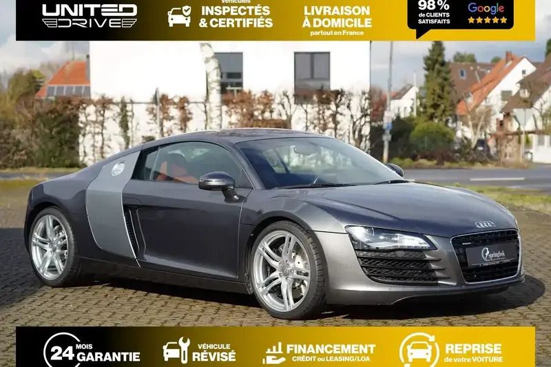 Gris Utilisé 2008 Audi R8 Coupé Sport Coupé | 77 500 € - Image 1/4