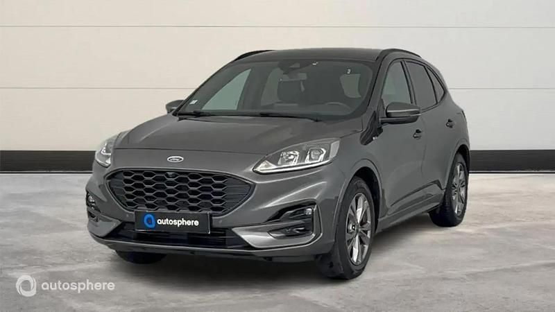 Gris Occasion 2021 Ford Kuga ST-Line SUV | 20 799 € (Prix juste) - Image 1/4