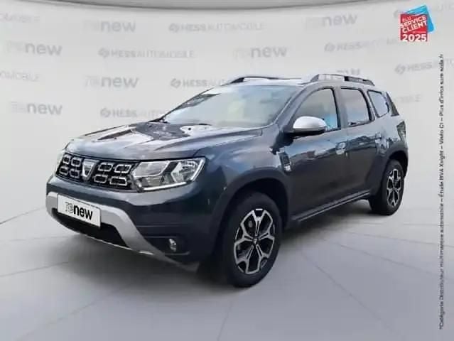 Gris comète métallisé Occasion 2020 Dacia Duster Prestige SUV | 15 999 € (Prix juste) - Image 1/4