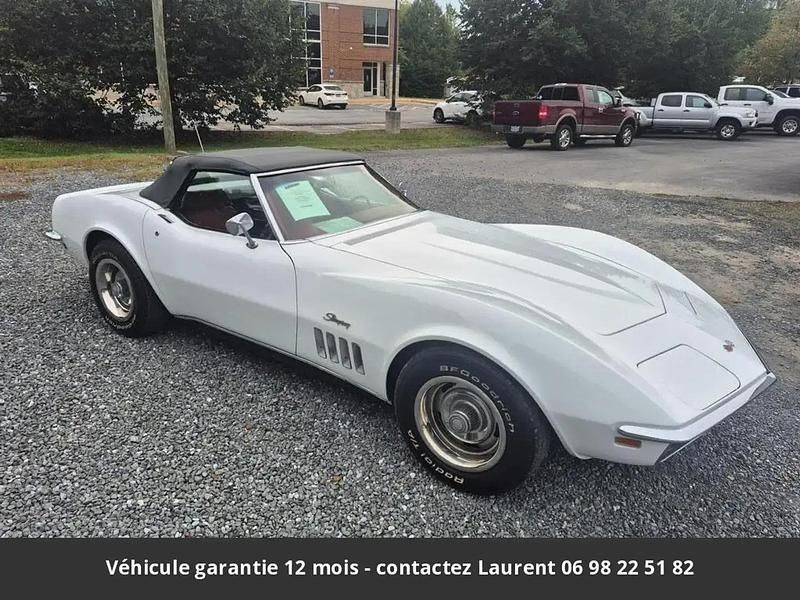 Blanc Occasion 1969 Chevrolet Corvette Stingray Cabriolet | 29 152 € - Image 1/4