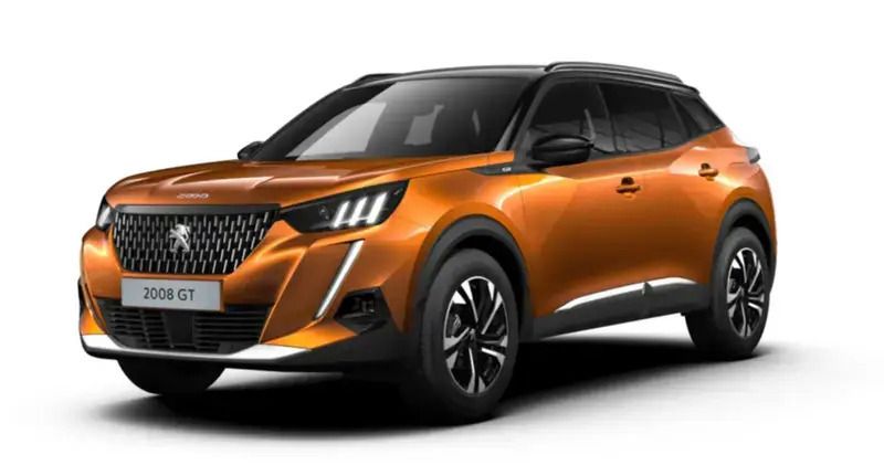 Orange Utilisé 2022 Peugeot 2008 GT SUV | 31 990 € - Image 1/4