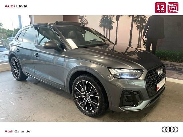 Gris daytona nacré Utilisé 2022 Audi Q5 S-Line SUV | 44 490 € (Bon prix) - Image 1/4