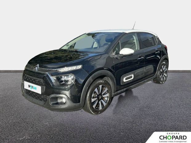 Noir Utilisé 2023 Citroën C3 Shine Citadine | 12 489 € (Prix juste) - Image 1/4