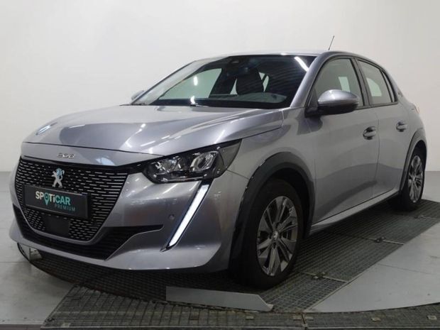 Gris Utilisé 2020 Peugeot e-208 Allure Citadine | 17 390 € (Prix assez cher) - Image 1/4