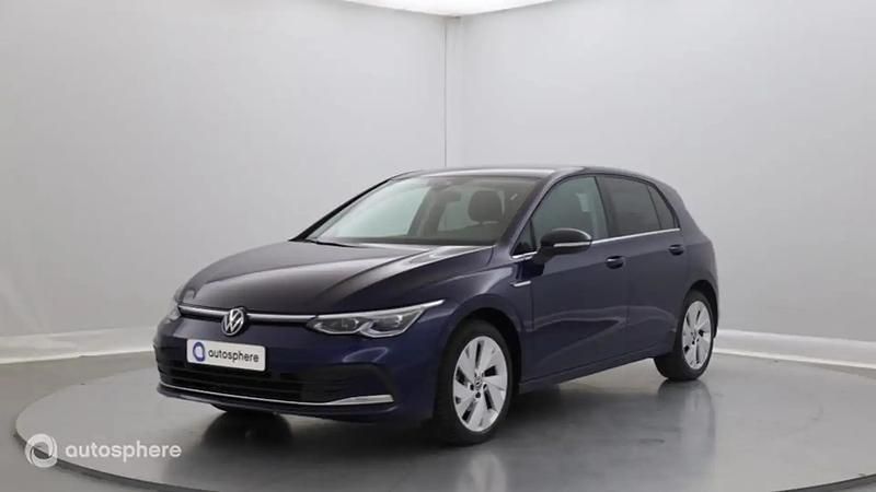 Bleu Utilisé 2023 VW Golf VIII Style Berline | 25 299 € (Bon prix) - Image 1/4