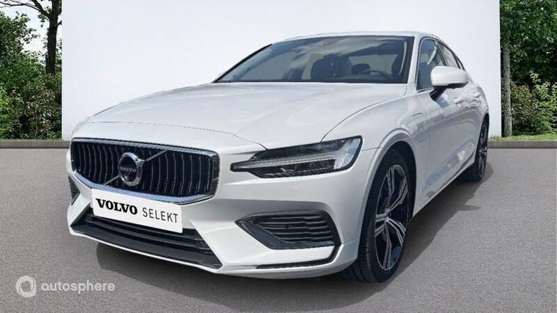 Blanc Utilisé 2021 Volvo S60 Inscription Berline | 36 299 € (Prix juste) - Image 1/4