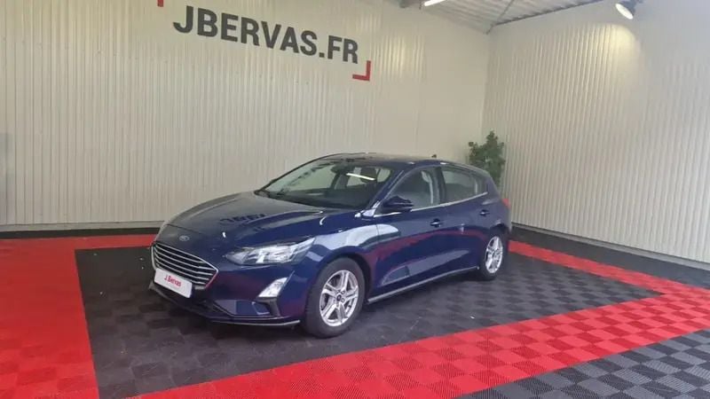 Bleu Utilisé 2021 Ford Focus Business Edition Berline | 13 990 € (Bon prix) - Image 1/4