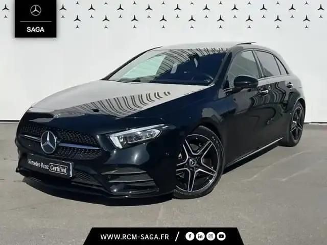 Noir Occasion 2022 Mercedes A200 AMG line Berline | 30 800 € (Prix juste) - Image 1/4