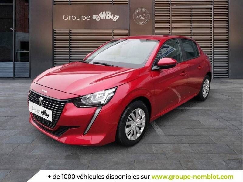 Rouge Utilisé 2021 Peugeot 208 S Citadine | 10 990 € (Prix juste) - Image 1/3