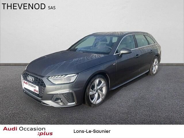 Gris daytona nacré Utilisé 2023 Audi A4 S-Line Break | 42 900 € (Prix assez cher) - Image 1/4