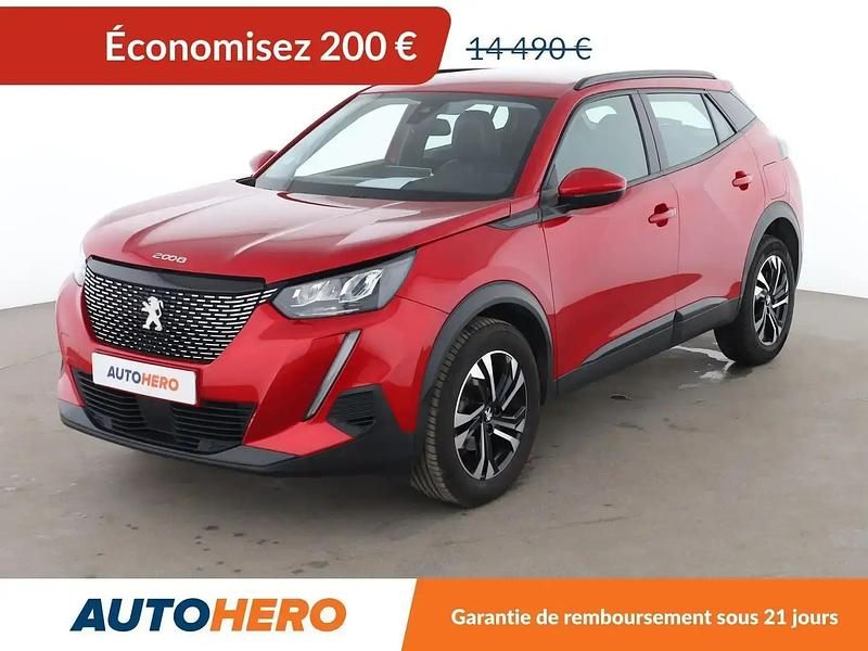 Rouge Occasion 2020 Peugeot 2008 Allure SUV | 14 290 € (Prix juste) - Image 1/2