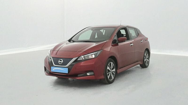 Rouge Utilisé 2021 Nissan Leaf N-Connecta Citadine | 14 390 € (Prix juste) - Image 1/4