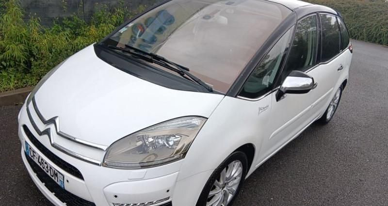 Blanc Utilisé 2012 Citroën C4 Picasso Monospace | 4 950 € - Image 1/4
