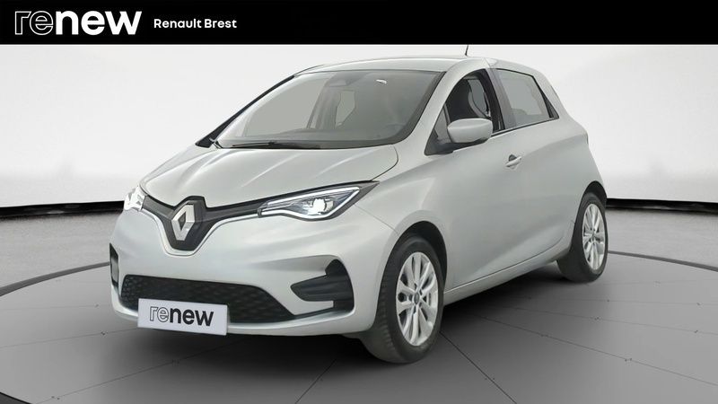Gris Utilisé 2020 Renault Zoe Zen Citadine | 8 790 € (Super prix) - Image 1/4