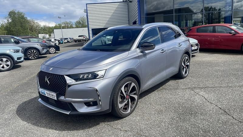 Gris Utilisé 2021 DS Automobiles DS7 Crossback Rivoli SUV | 28 990 € (Prix juste) - Image 1/4