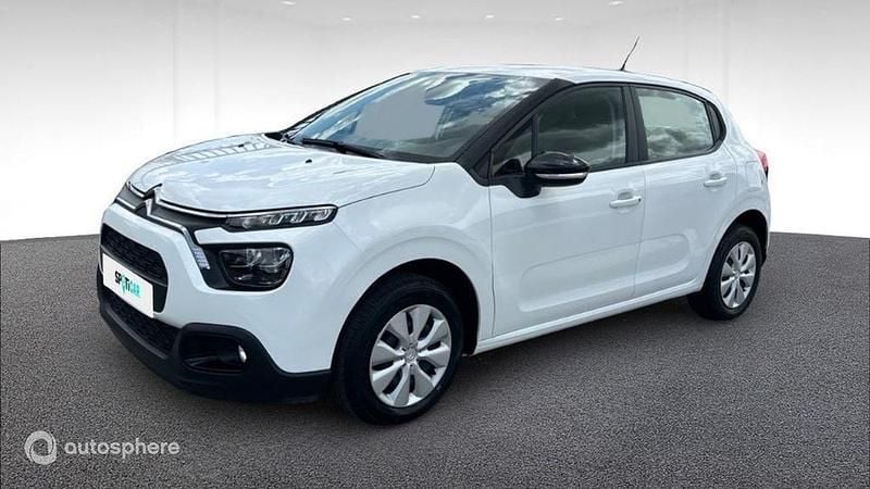 Blanc Utilisé 2022 Citroën C3 Business Class Citadine | 10 580 € (Prix juste) - Image 1/4