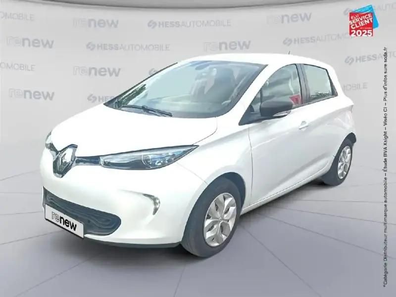 Blanc Utilisé 2019 Renault Zoe Life Citadine | 5 799 € (Super prix) - Image 1/4