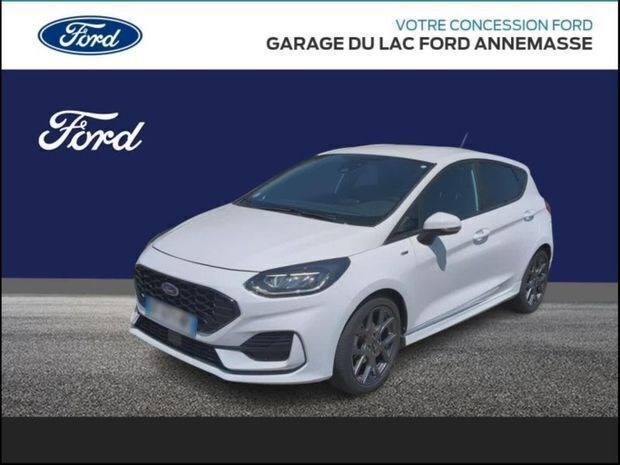 Blanc Utilisé 2022 Ford Fiesta ST-Line X Citadine | 16 990 € (Bon prix) - Image 1/4