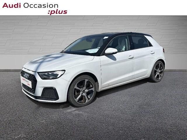 Blanc glacier métallisé Utilisé 2021 Audi A1 Sportback Advanced Plus Citadine | 23 990 € (Prix juste) - Image 1/4