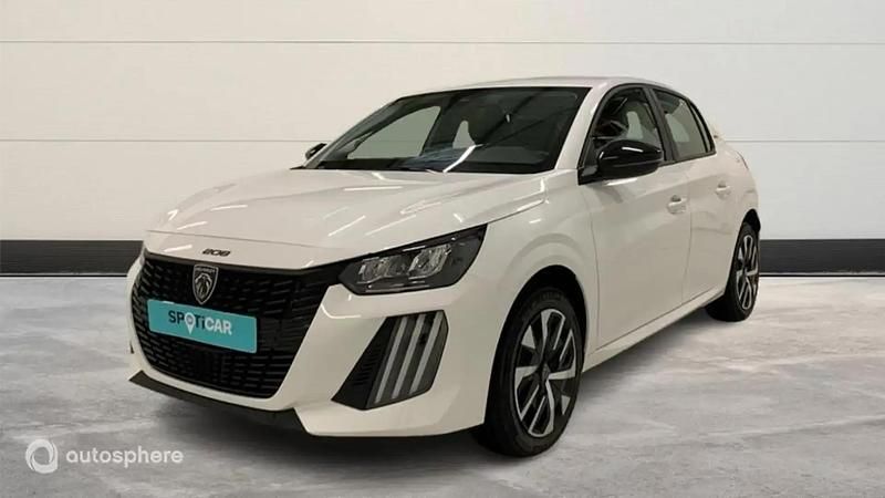 Blanc Nouvelle 2025 Peugeot e-208 Style Citadine | 25 000 € - Image 1/4